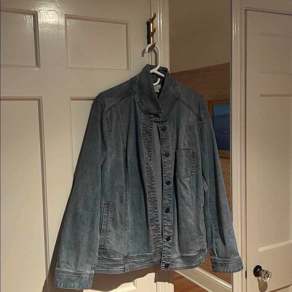 J. Jill Blue Jean Jacket
